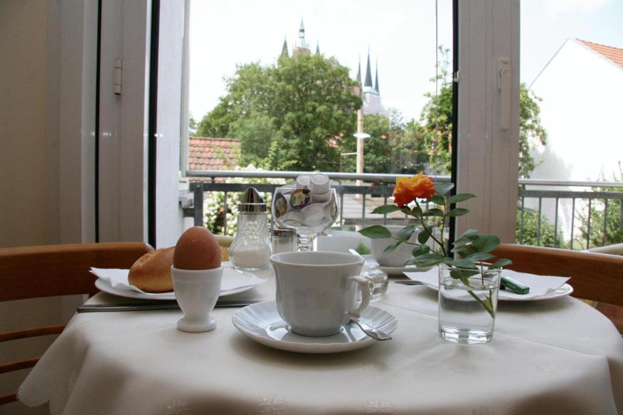 Hotelpension Am Dom Erfurt Exterior foto